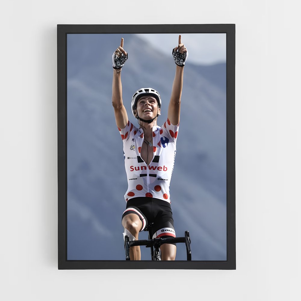 Poster L'Ascension de Warren – affiche Cyclisme (vue 2)